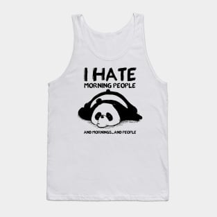 I Hate Morning People Tank Top